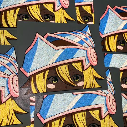 REFLECTIVE DARK MAGICIAN GIRL PEEKER